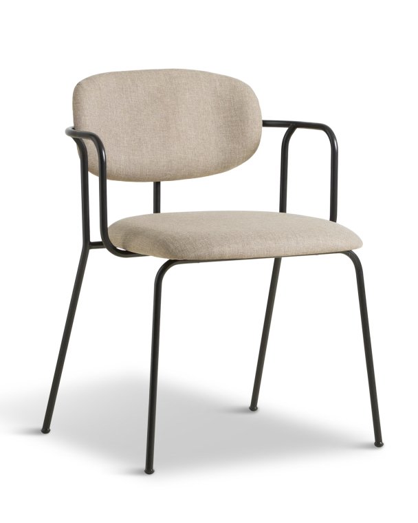 Komfortabel sofastol med minimalistisk design, perfekt for stue eller kontor.